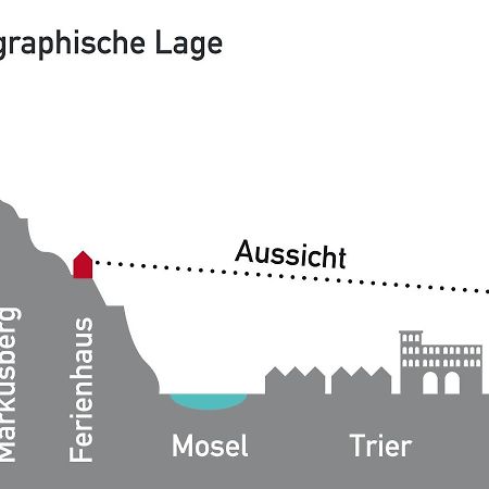 Logenplatz Ueber Trier Villa Buitenkant foto